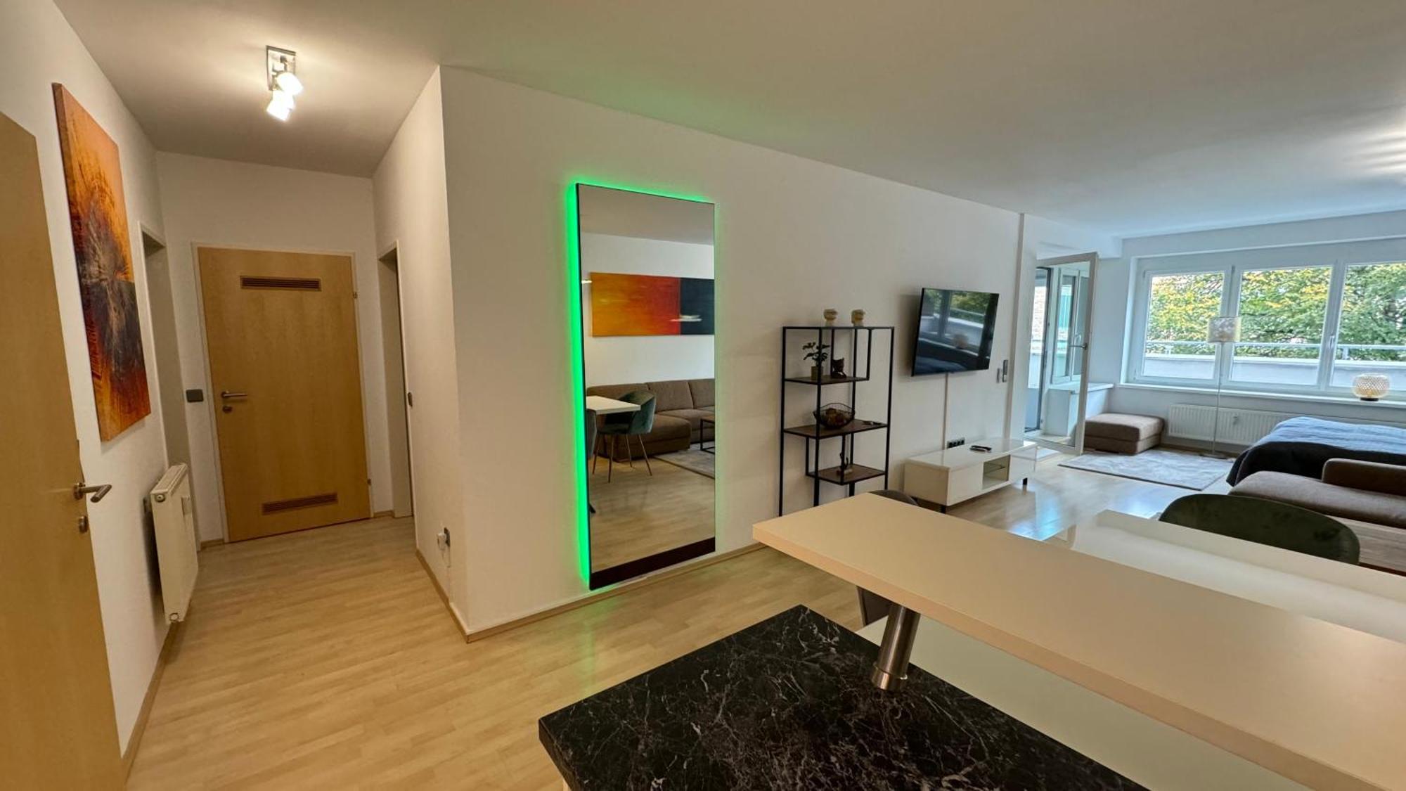 City Apartement Linz Fuer 5 Gaeste Mit Self-Checkin Und Kueche Ngoại thất bức ảnh